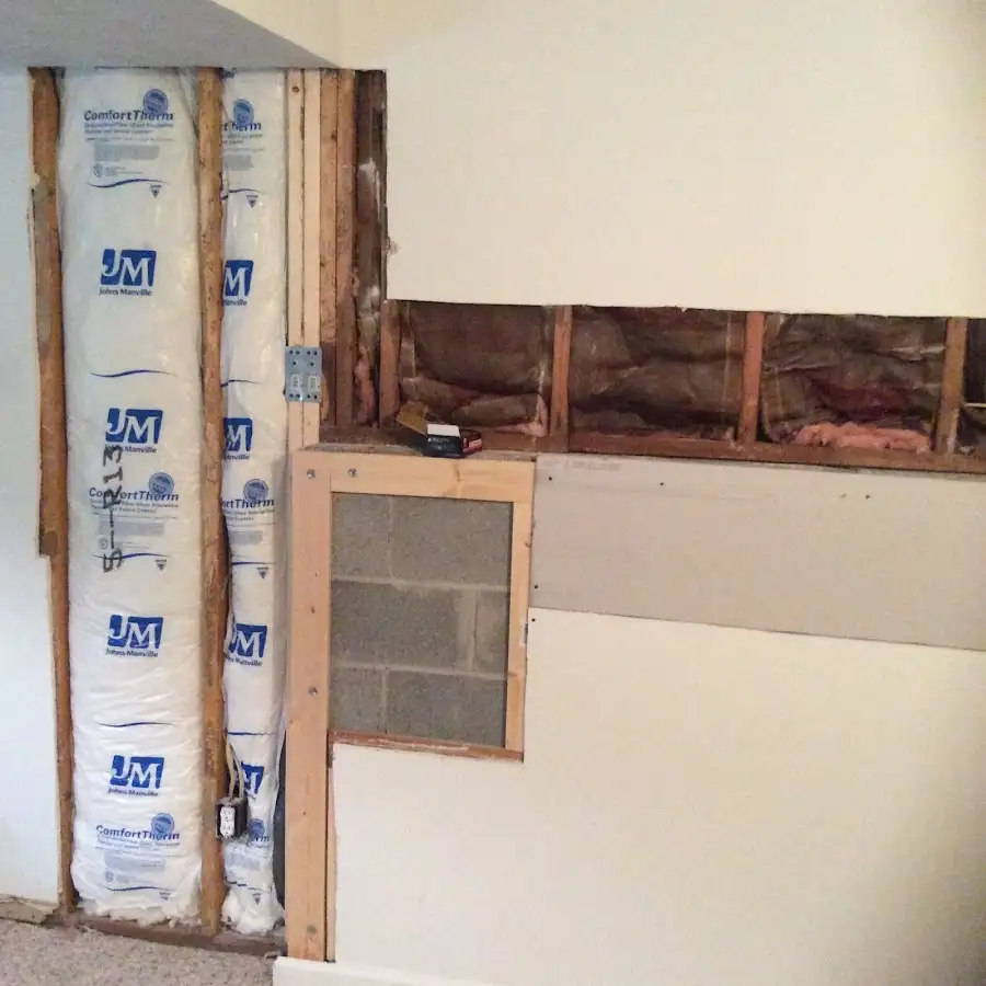 Wall insulation replacement during Odor Removal & Deodorization in Port Arthur